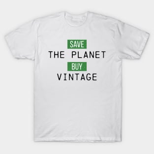 Save The Planet Buy Vintage T-Shirt